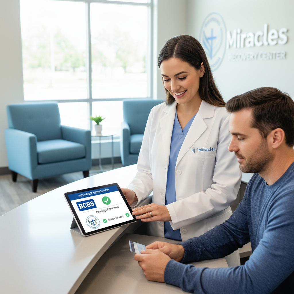 verify bcbs insurance for rehab